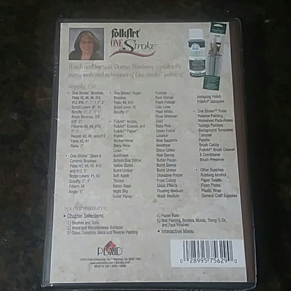 Donna Dewberry 3 DVD One Stroke Technique Library Series - Picture 2 of 6